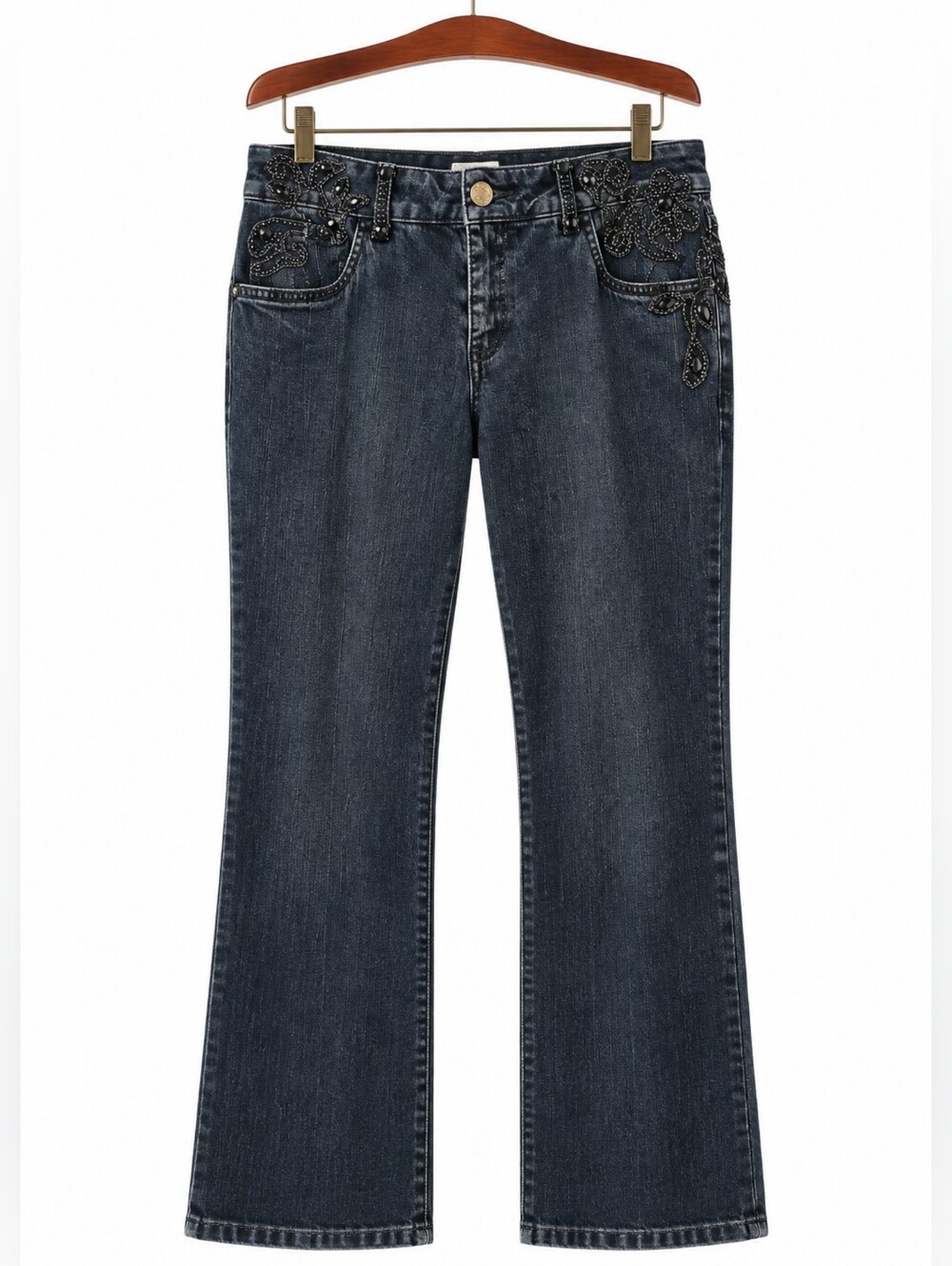 FDJ French Dressing Blues Kylie Bootcut Diamond Denim Jeans Size 6